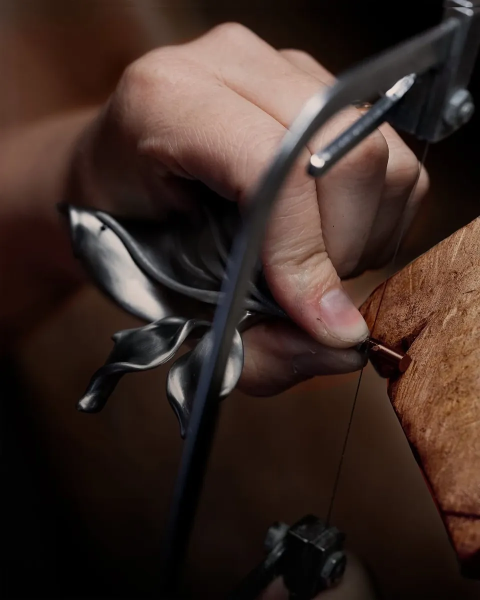 An independent maker at the bench